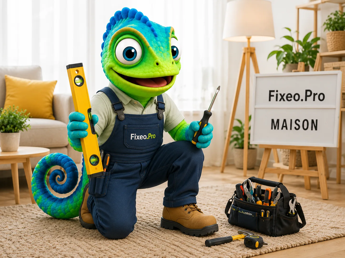 Fixy intervient pour des petits travaux et du bricolage à domicile